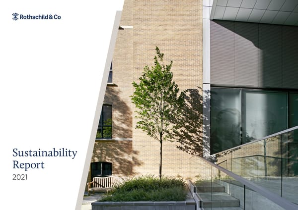 Sustainability Report | Rothschild & Co - Page 1
