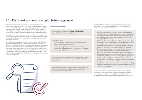 Sustainability Report | Rothschild & Co - Page 19